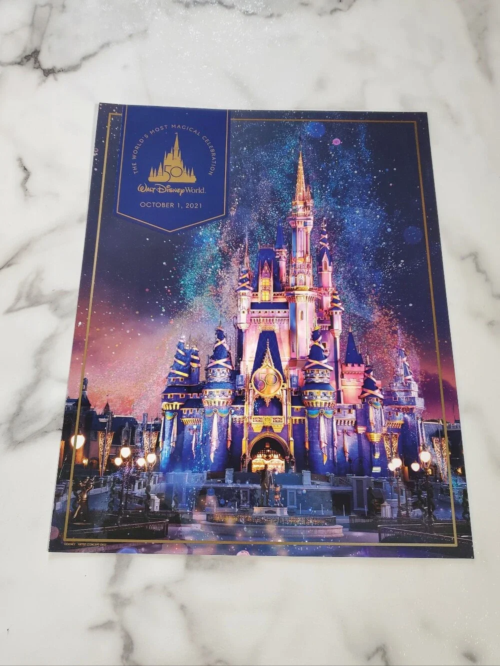 Disney World's Most Magical Celebration Print October 1, 2021